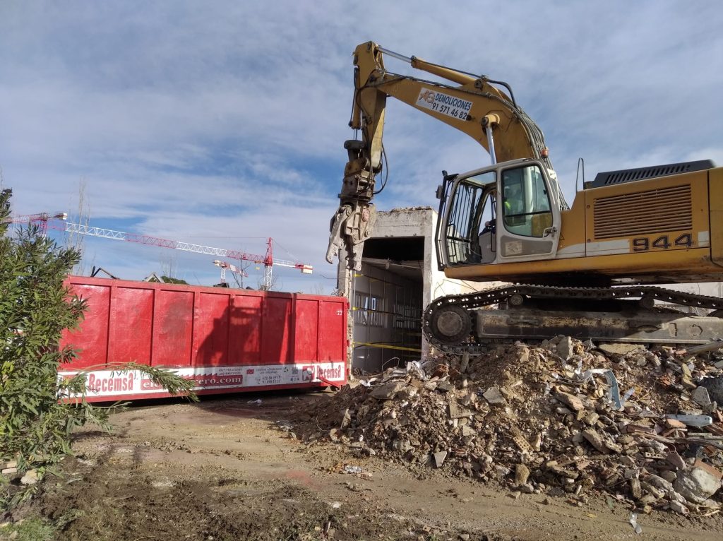 servicio de demoliciones y derribos